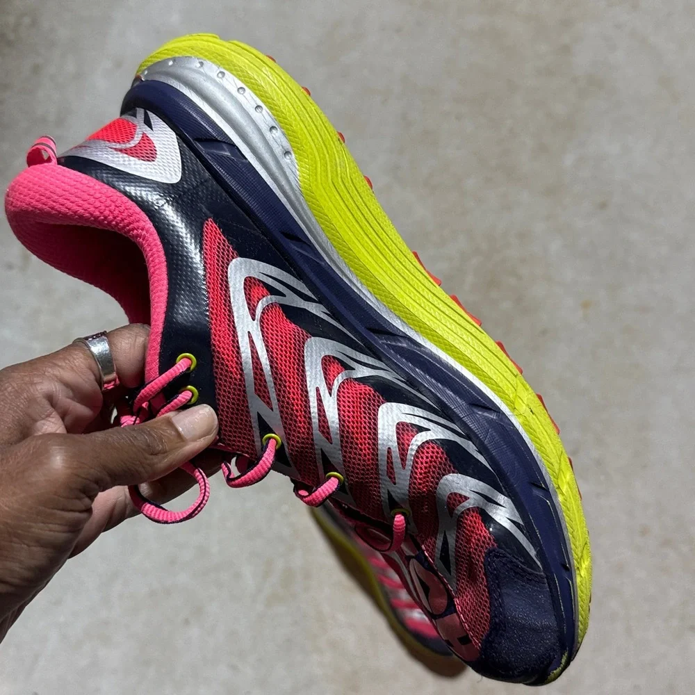 Hoka One One Speedgoat Trail Running Shoes Women’s 10 Vibram Casual Outdoor - Picture 13 of 16